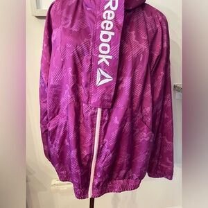 NWT Reebok Women's Plum Track Jacket Size XL